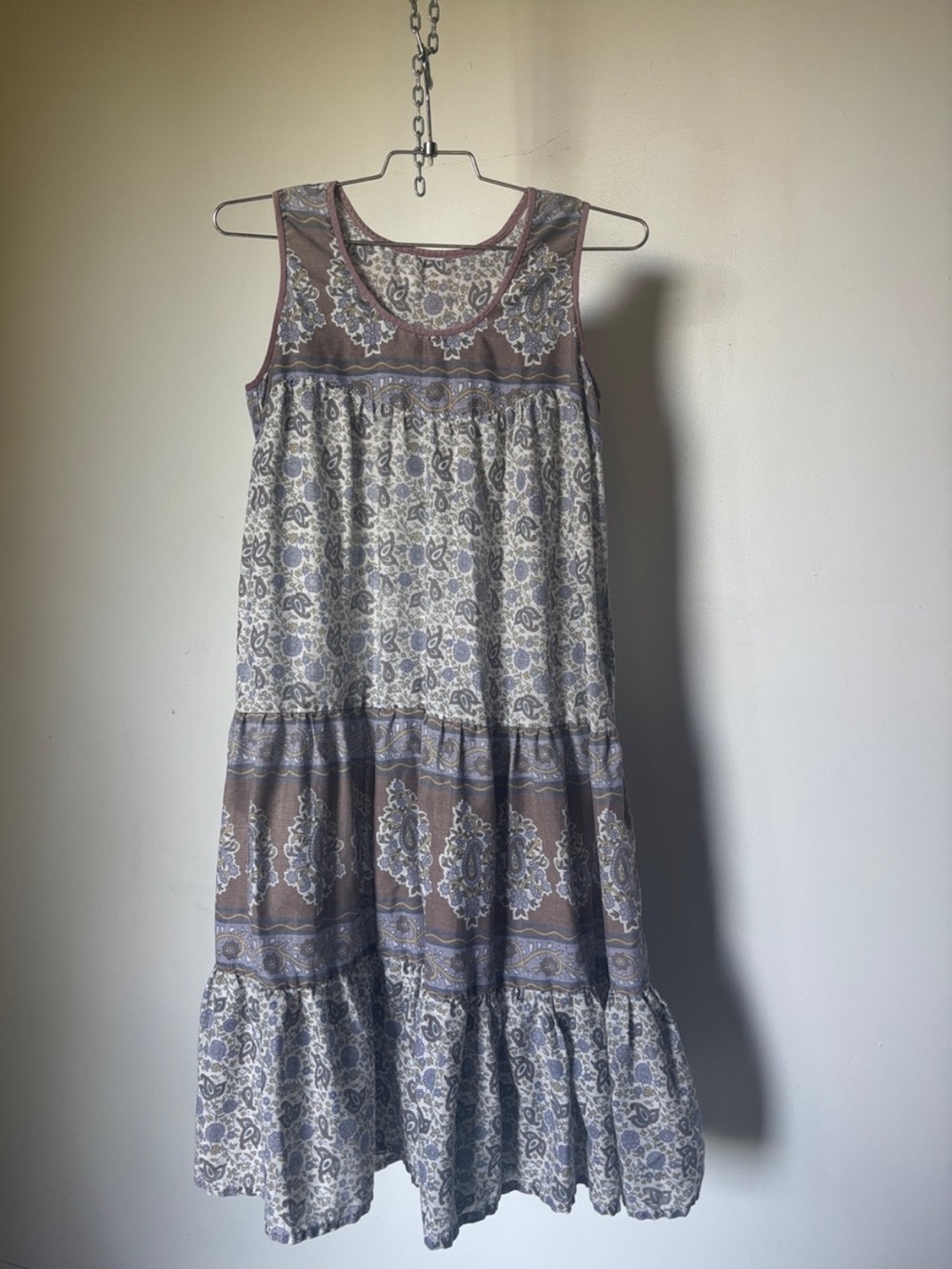 Vintage Indian Gauze Tent Dress